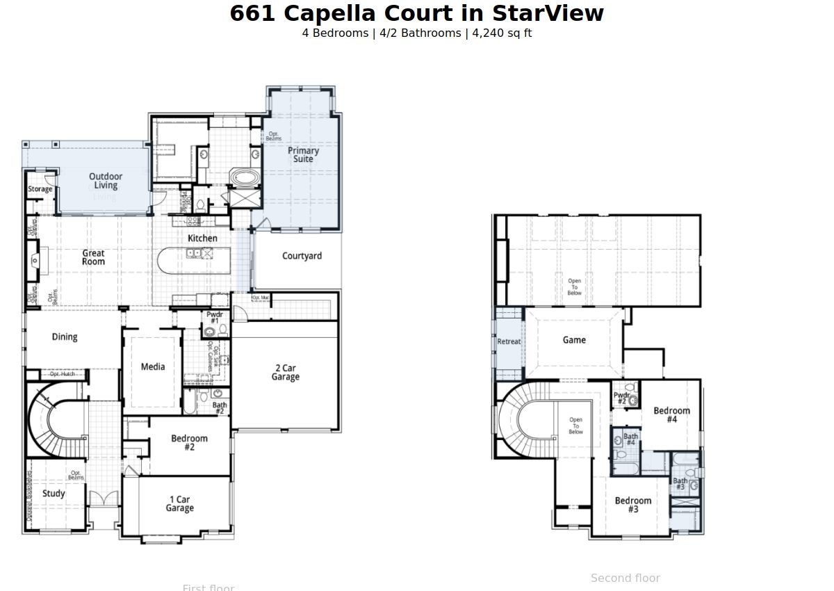 661 Capella Court (Plan 608)