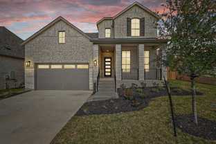 Plan Redford - Parkside On The River: 50ft. lots: Georgetown, Texas - Highland Homes