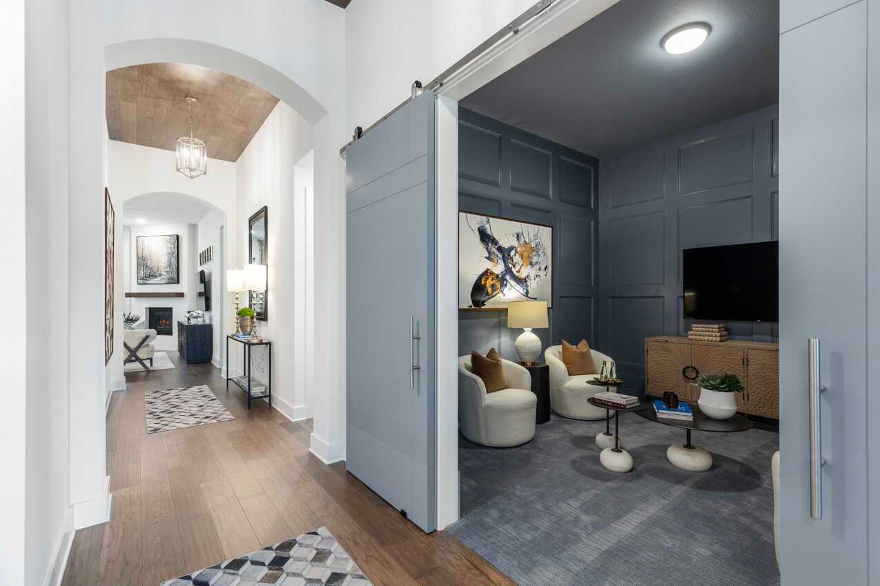 Entry/Entertainment Room