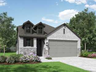 Plan Preston - Grand Central Park: 40ft. lots: Conroe, Texas - Highland Homes