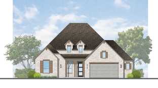 Plan Fleetwood - Riceland: 65ft. lots: Mont Belvieu, Texas - Highland Homes