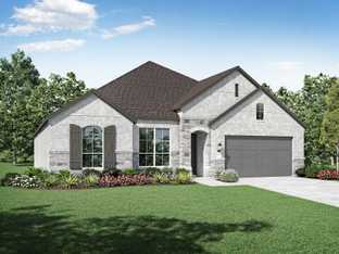 Plan Canterbury - Lariat: 70ft. lots: Liberty Hill, Texas - Highland Homes