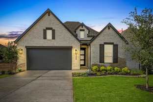 Plan Surrey - Wolf Ranch: 51ft. lots: Georgetown, Texas - Highland Homes