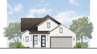 Plan Brent - Parkside On The River: 50ft. lots: Georgetown, Texas - Highland Homes