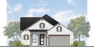 Plan Brent - Meridiana: 50ft. lots: Manvel, Texas - Highland Homes