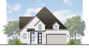 Plan Brent - Pecan Square: 50ft. lots: Northlake, Texas - Highland Homes