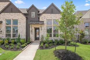Plan Dorset - Woodforest Townhomes: Townhomes: The Villas: Montgomery, Texas - Highland Homes