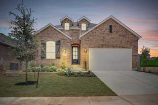 Plan Davenport - Wolf Ranch: 51ft. lots: Georgetown, Texas - Highland Homes