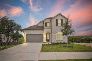 Plan Cambridge - Wolf Ranch: 51ft. lots: Georgetown, Texas - Highland Homes