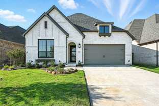 Plan Newport - Trinity Falls: Artisan Series - 50ft lots: McKinney, Texas - Highland Homes