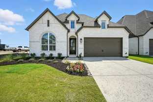 Plan Denton - Pecan Square: 50ft. lots: Northlake, Texas - Highland Homes