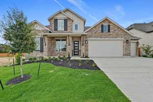 Plan Telford - Lariat: 70ft. lots: Liberty Hill, Texas - Highland Homes