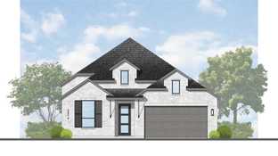 Plan Hampton - Meridiana: 50ft. lots: Manvel, Texas - Highland Homes