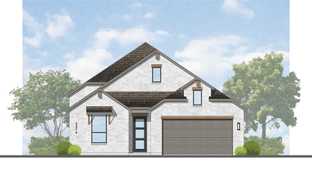 Plan Hampton - Mayfair: 50ft. lots: New Braunfels, Texas - Highland Homes