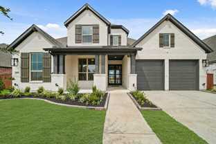 Plan 222 - Meridiana: 65ft. lots: Manvel, Texas - Highland Homes