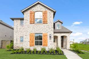 Plan Belmont - Riceland: 42ft. lots: Mont Belvieu, Texas - Highland Homes