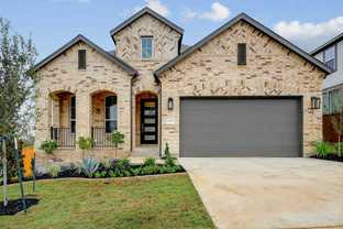 Plan Amberley - La Cima: 50ft. lots - (A): San Marcos, Texas - Highland Homes