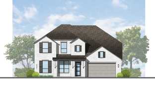 Plan Millbeck - Monterra: 70ft. lots: Fate, Texas - Highland Homes