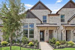 Plan Chatham - Woodforest Townhomes: Townhomes: The Villas: Montgomery, Texas - Highland Homes