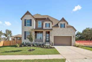 Plan Foxleigh - Parkside On The River: 60ft. lots: Georgetown, Texas - Highland Homes