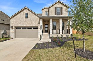 Plan Redford - Parkside On The River: 50ft. lots: Georgetown, Texas - Highland Homes
