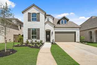 Plan Richmond - Riceland: 50ft. lots: Mont Belvieu, Texas - Highland Homes
