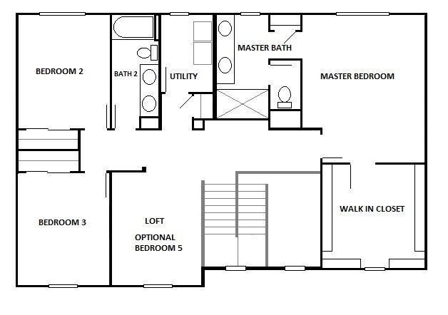 Plan 4 Second Floor