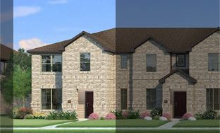 Houston 5B1 - Mockingbird Estates Townhomes: Fort Worth, Texas - HistoryMaker Homes