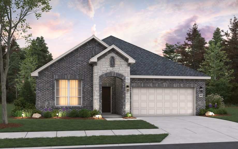 Cottonwood II - Elevon: Lavon, Texas - HistoryMaker Homes   