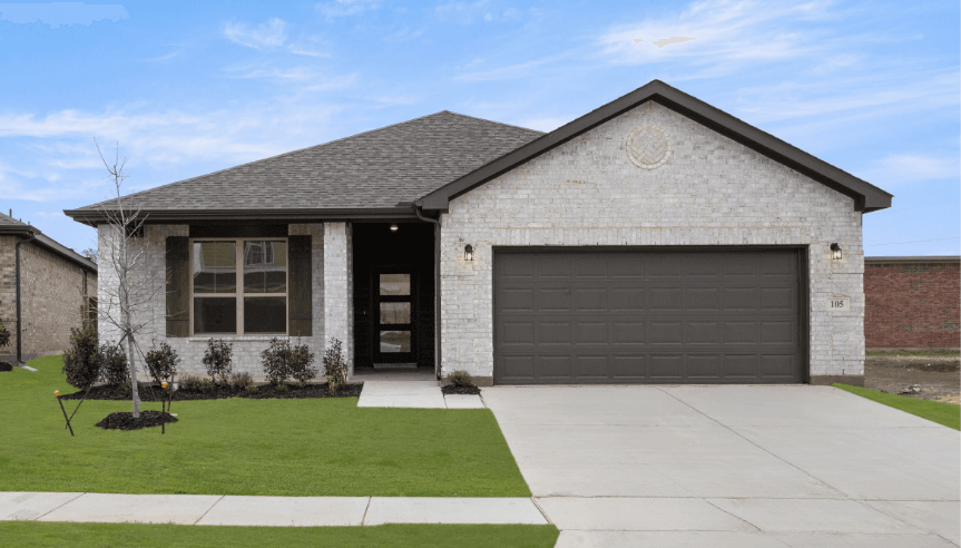 Redwood II - Burgess Meadows: Cleburne, Texas - HistoryMaker Homes   