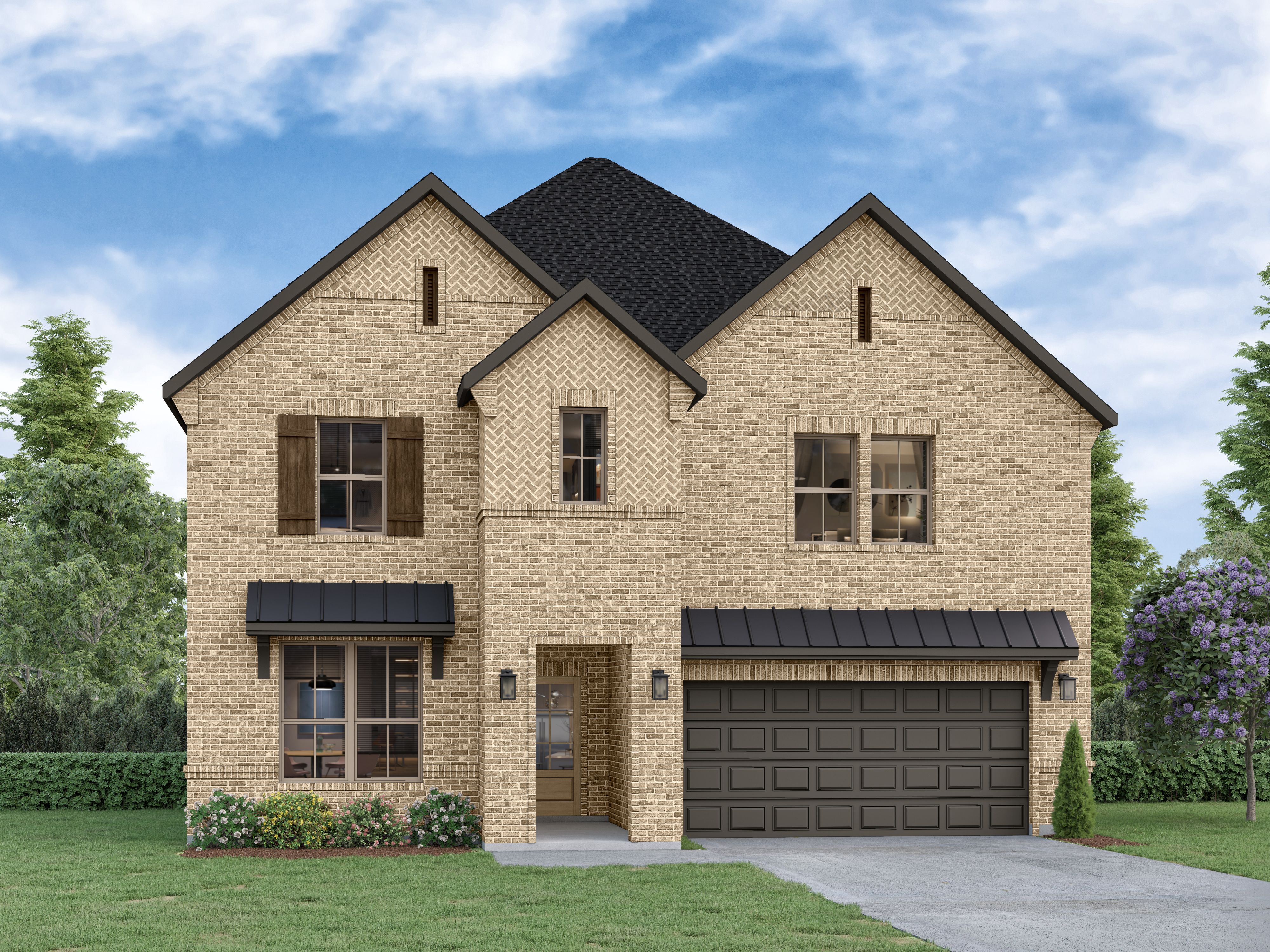 History Maker Homes_Grapevine_Elevation T3_HR