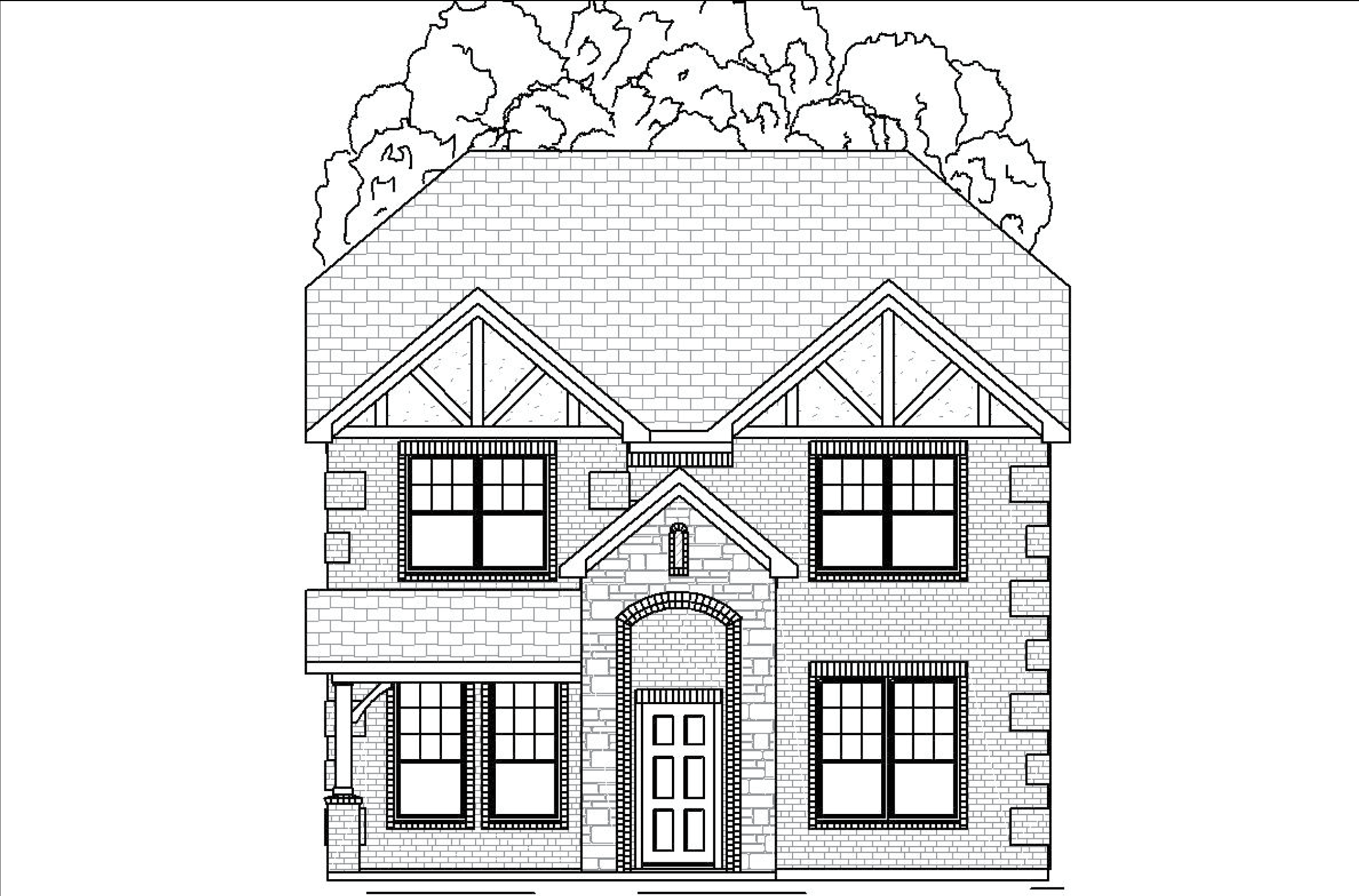 Wright floor plan