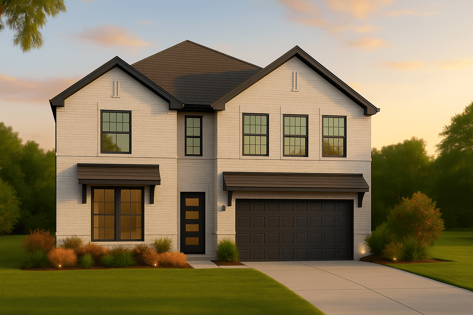 Hawthorn II - Liberty Crossing: Royse City, Texas - HistoryMaker Homes   