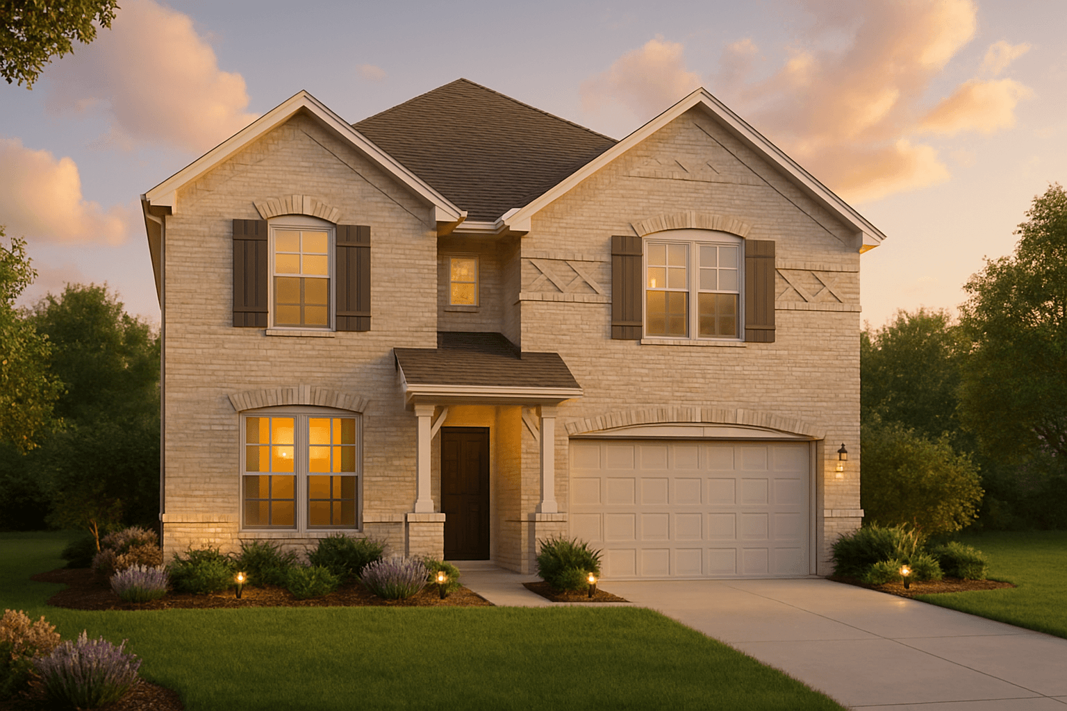 Hawthorn II Elevation U-stone