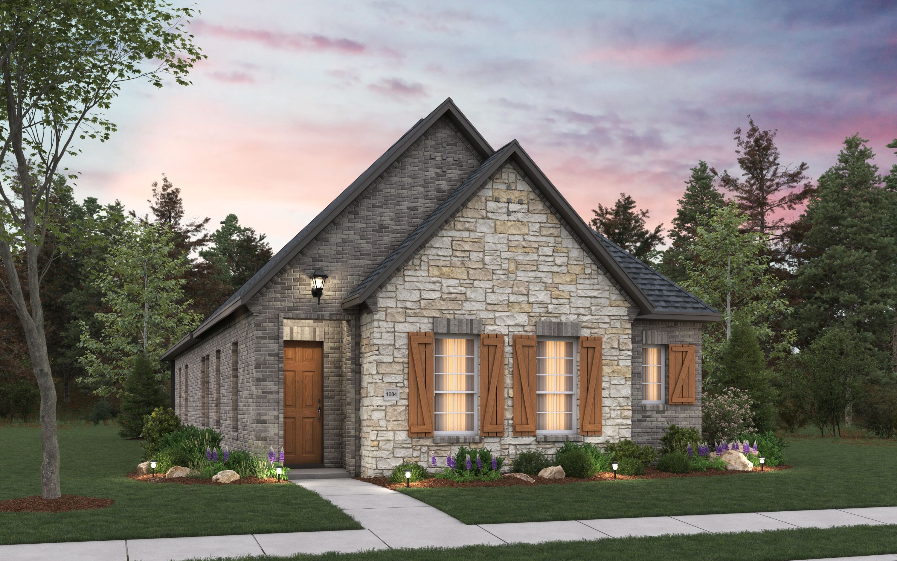 Bassett Floorplan - Elevation FS