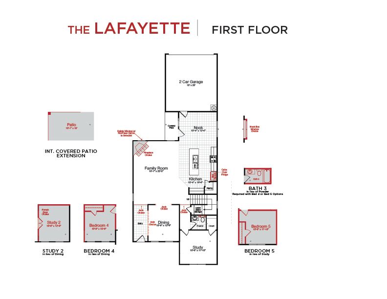 Lafayette Master Set First Floor