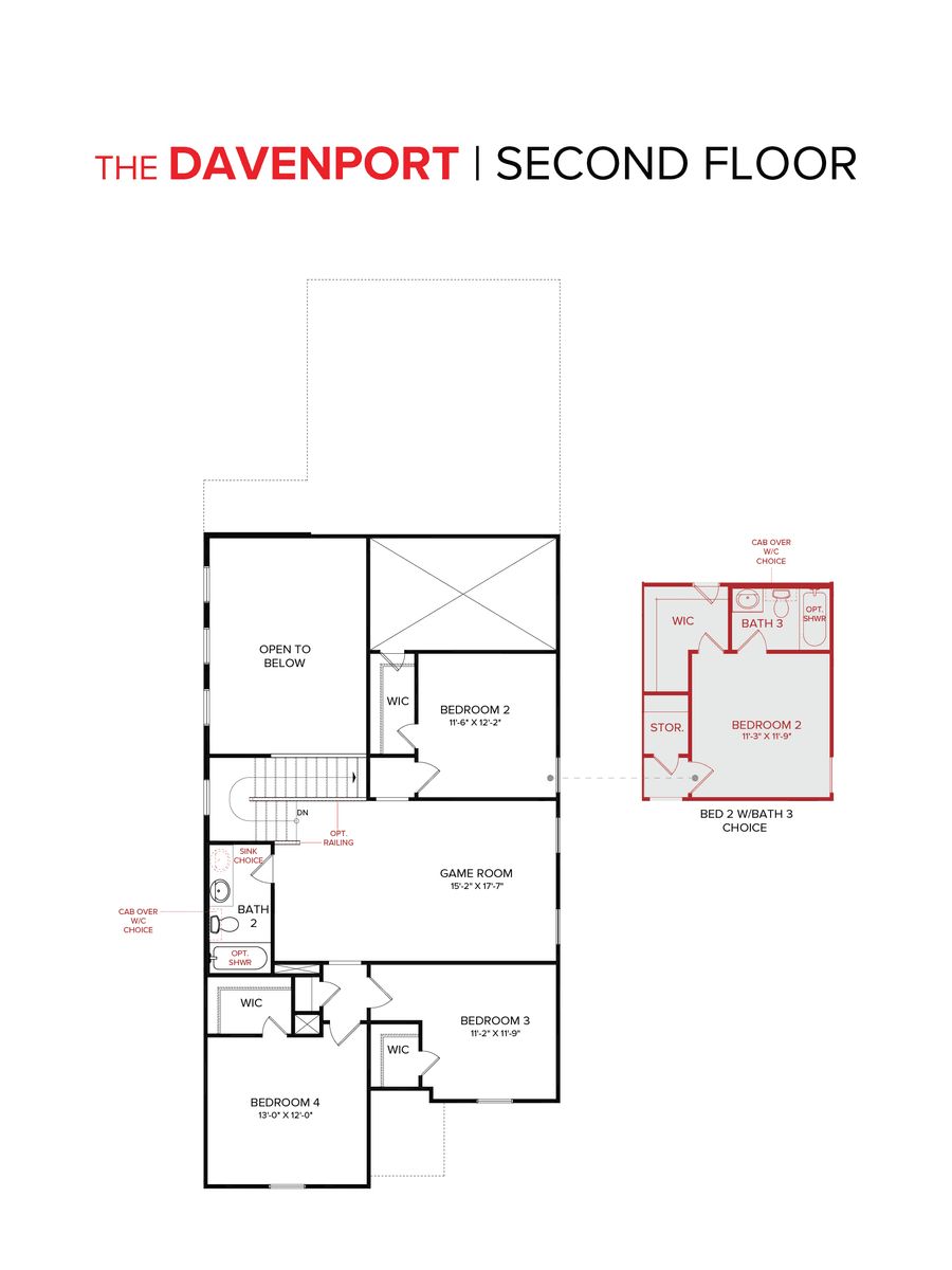 Davenport Floorplan SF