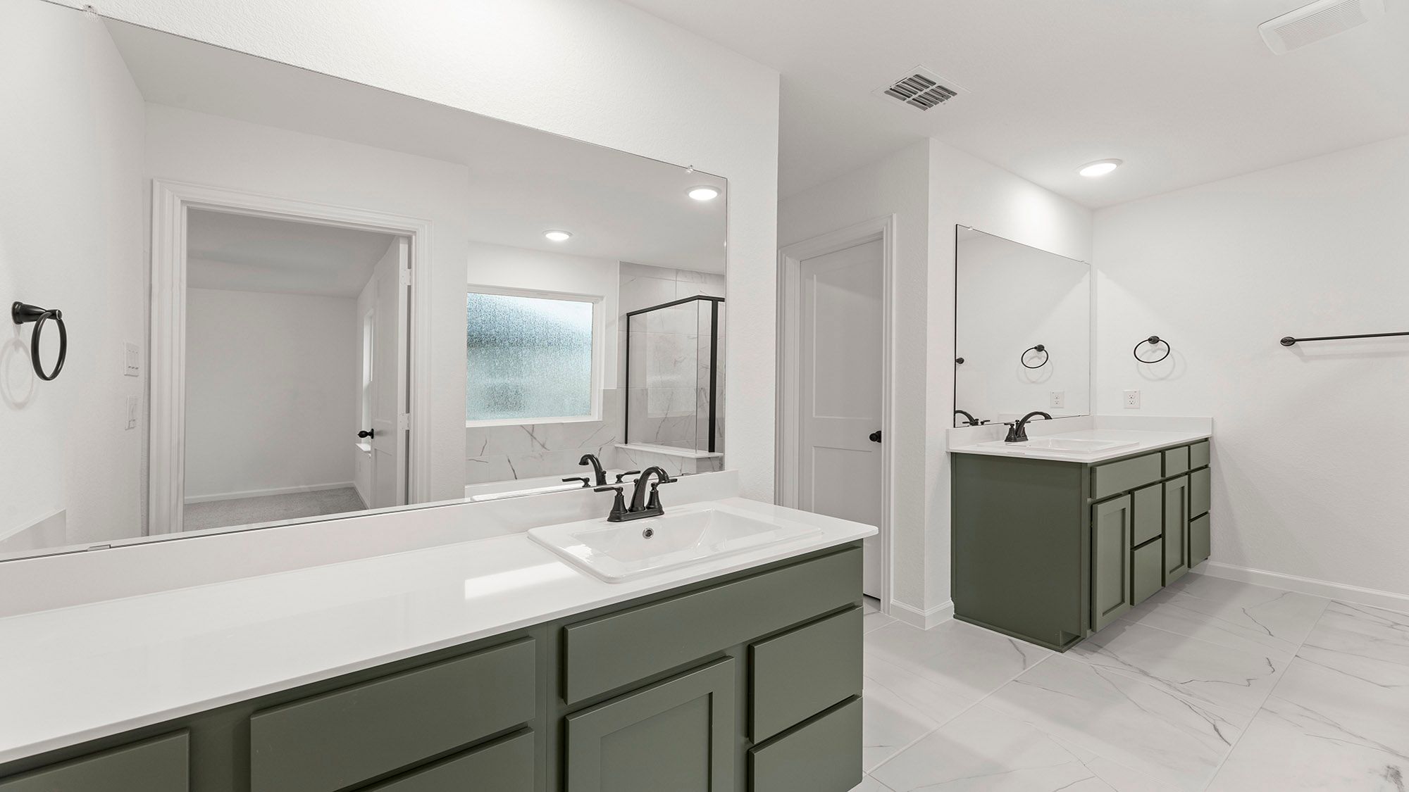 Wright Floorplan Representative Photography - Primary Bath