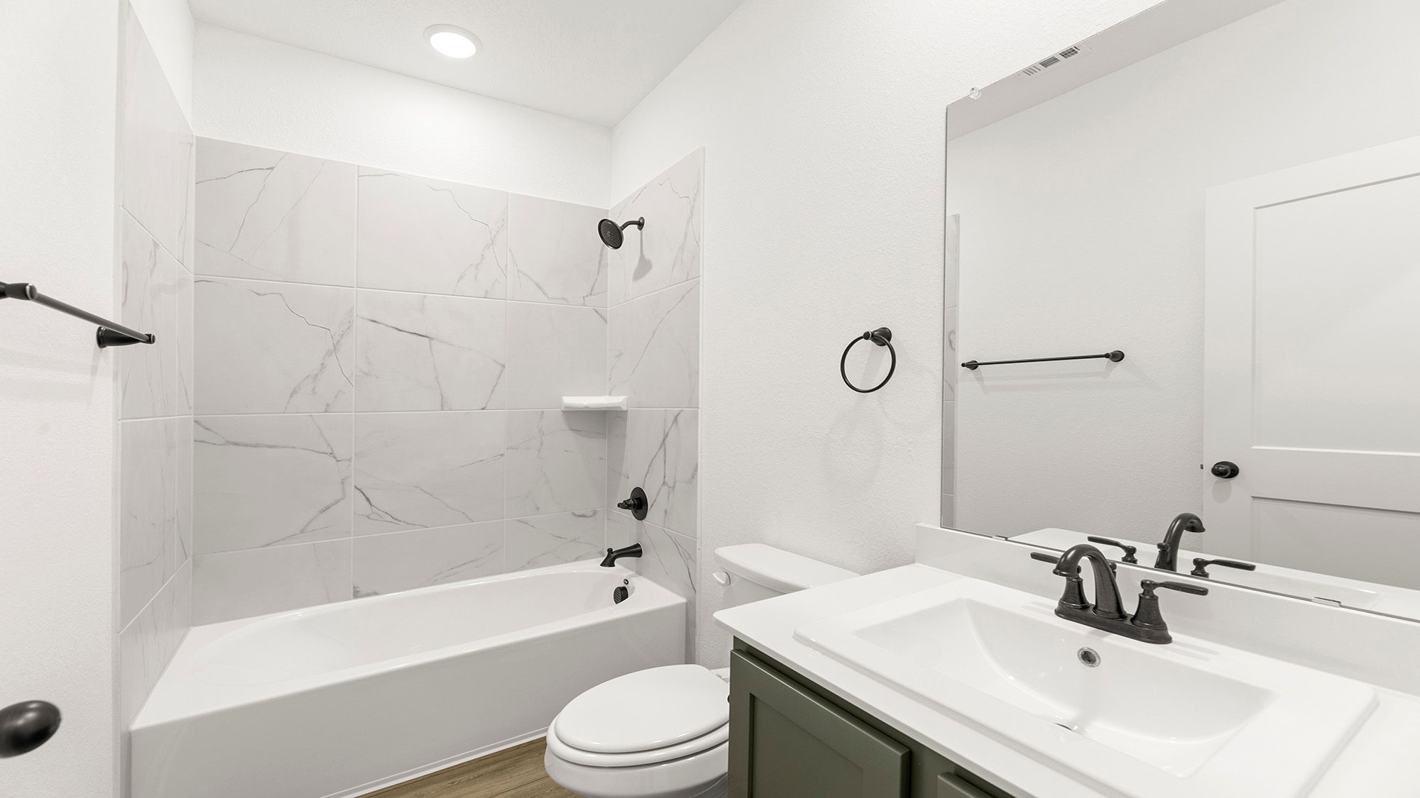 Wright Floorplan Representative Photography - 2nd Bath