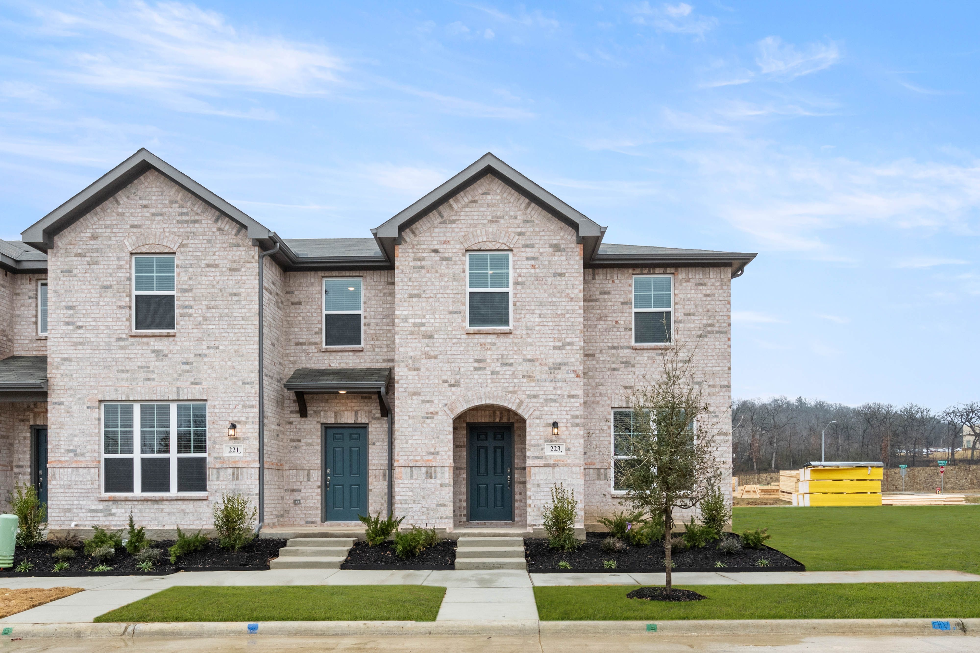 Houston 5B1 - Mockingbird Estates Townhomes: Fort Worth, Texas - HistoryMaker Homes   