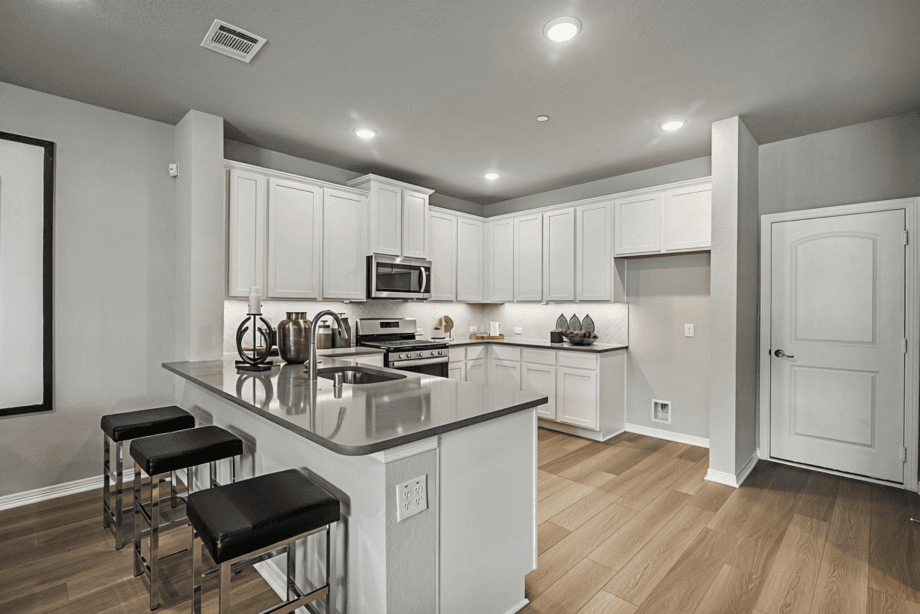 Houston 5B1 - Mockingbird Estates Townhomes: Fort Worth, Texas - HistoryMaker Homes   