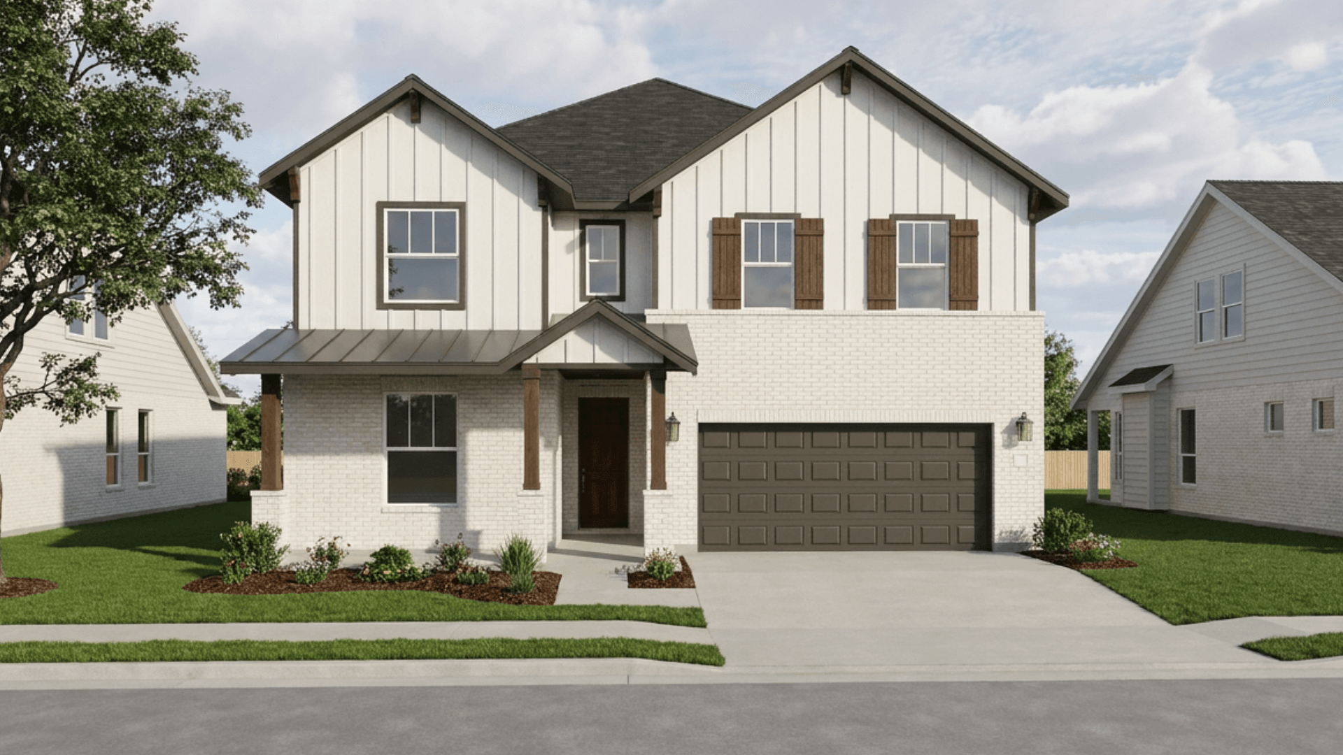 History Maker Homes_Grapevine_Elevation - P1_HR