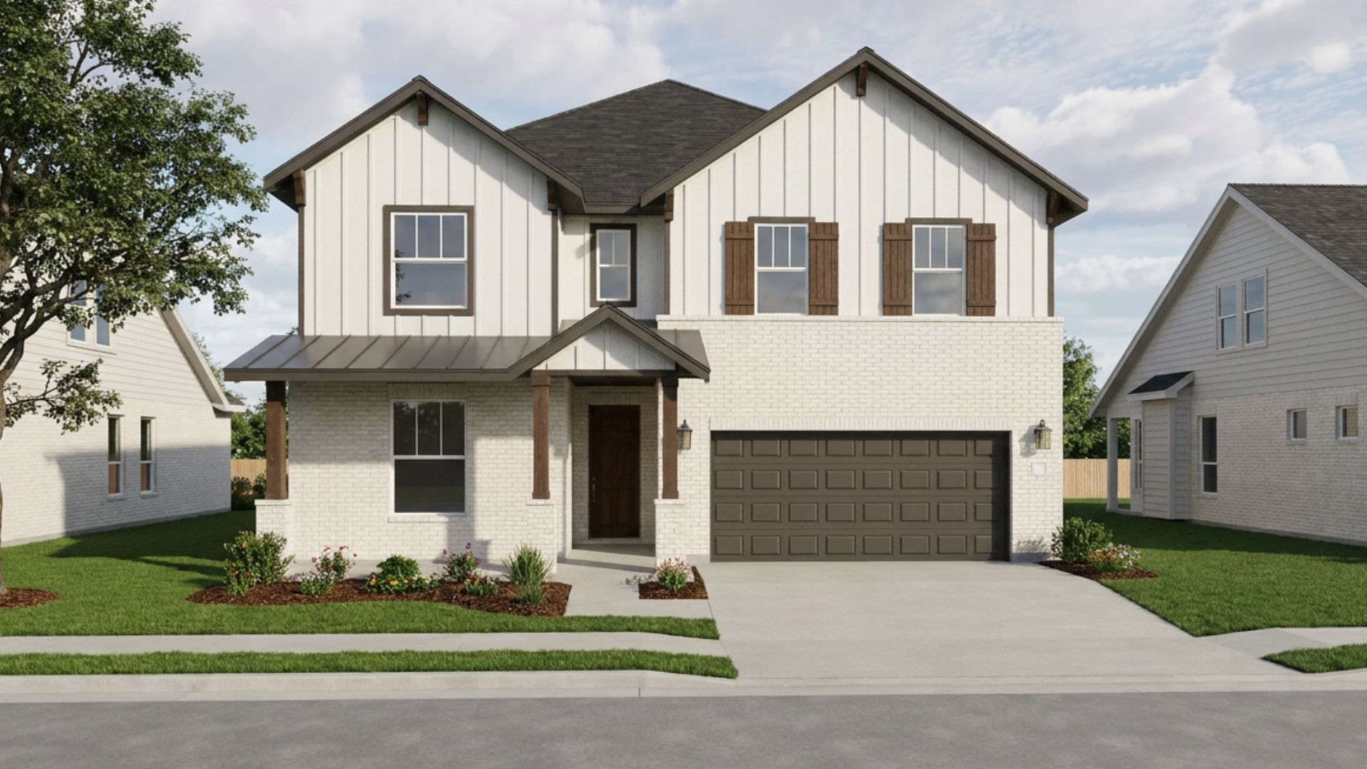 History Maker Homes_Grapevine_Elevation - P1_HR