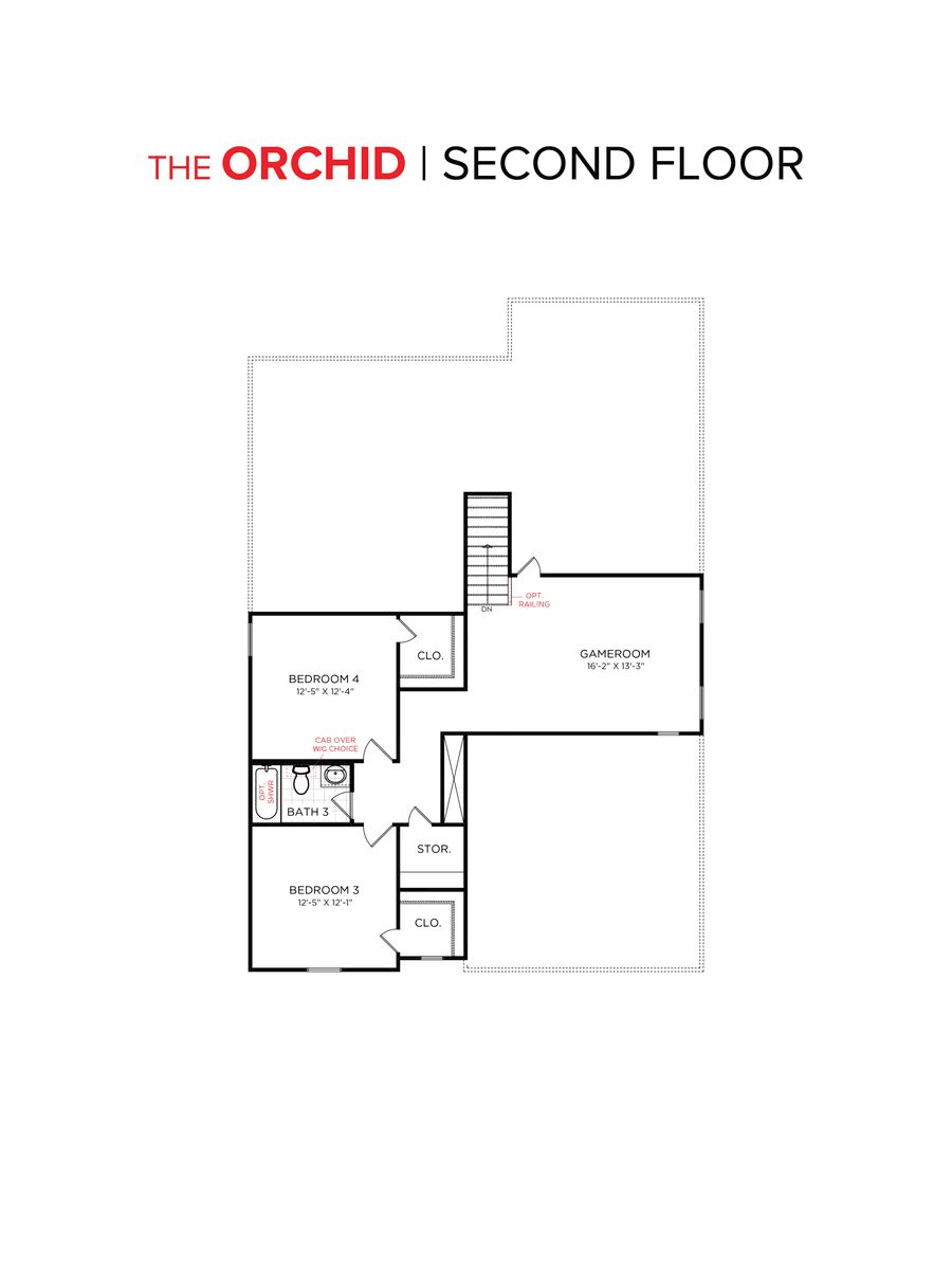 Orchid Floorplan SF