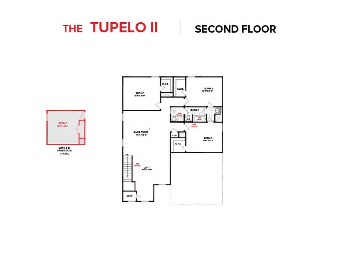 Tupelo II Floorplan SF