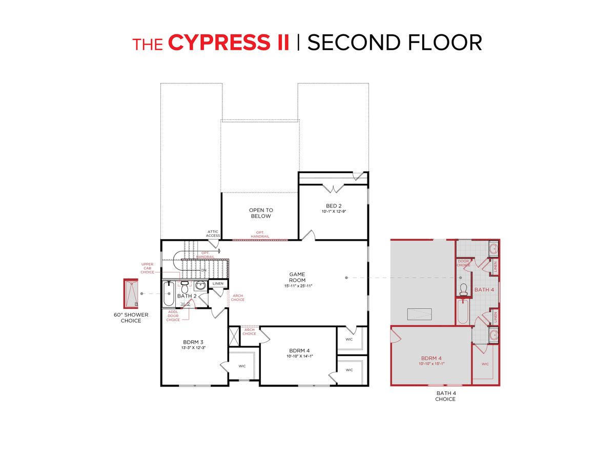 Cypress II Floorplan SF