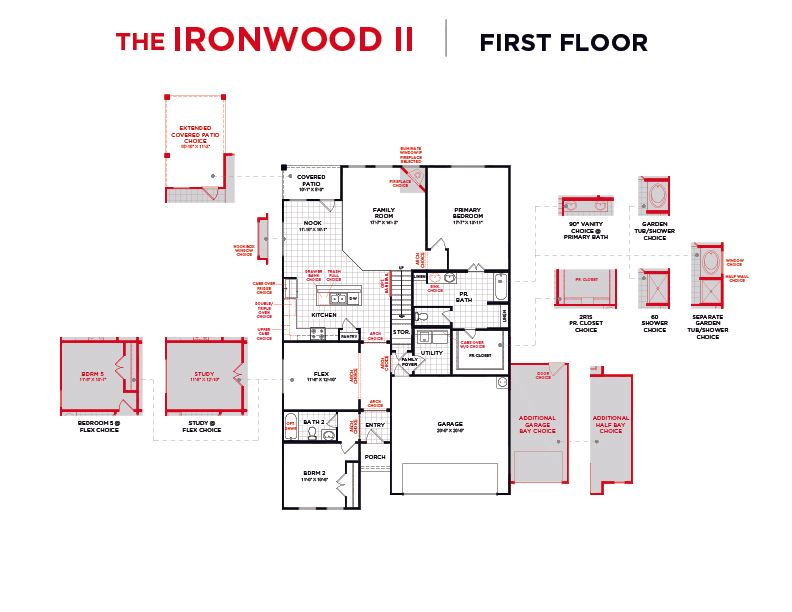 Ironwood II Master Set First Floor