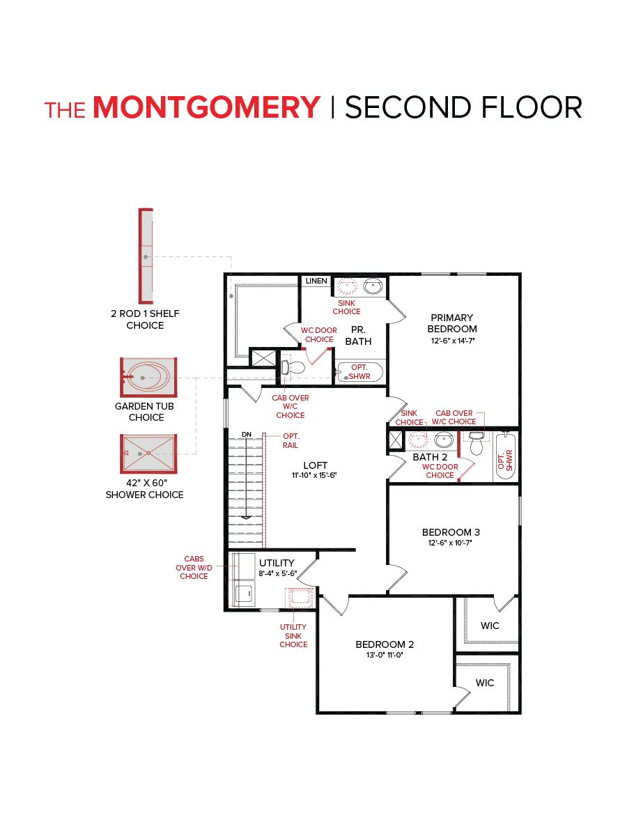 Montgomery Master Set Second Floor