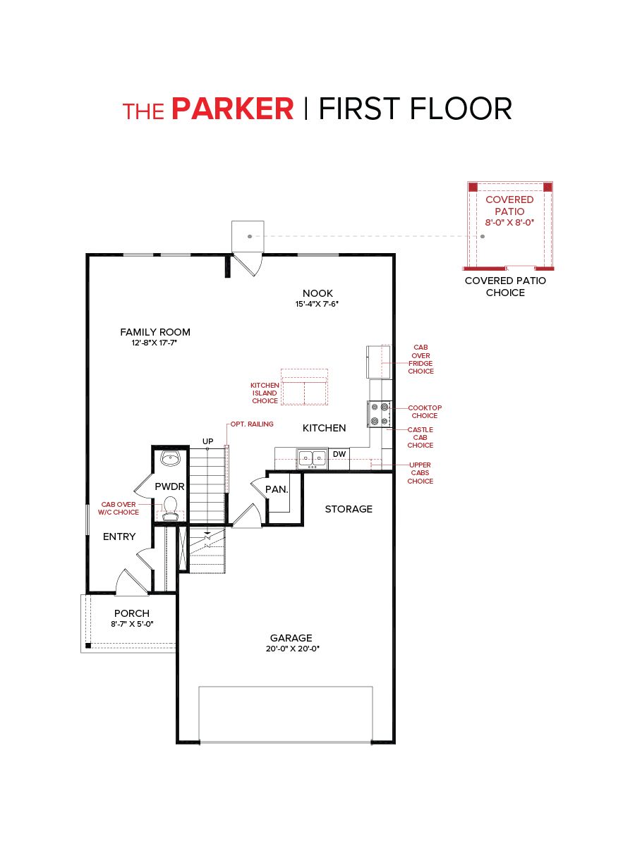 Parker Master Set First Floor