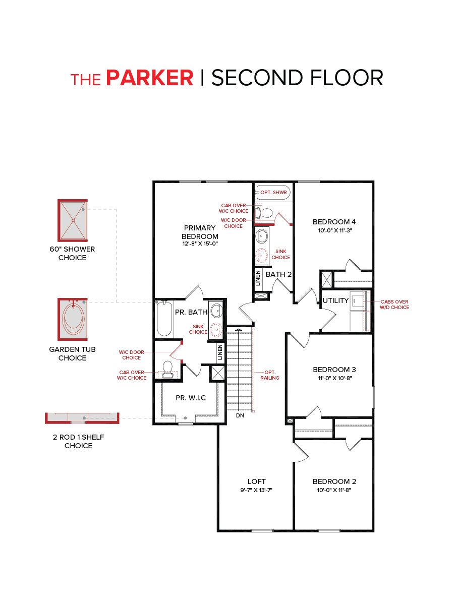 Parker Master Set Second Floor